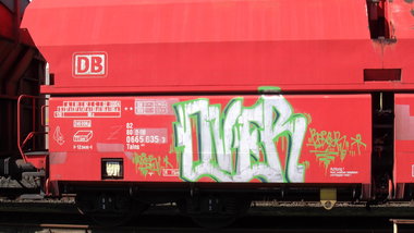 Graffiti Train - Photo by COLLECTOR - Over