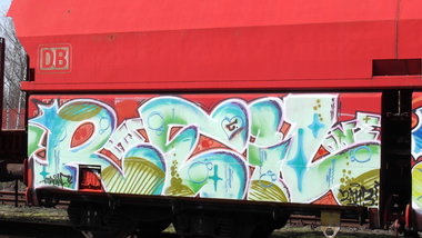 Graffiti Train - Photo by COLLECTOR - Reil, MC (2013)