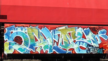 Graffiti Train - Photo by COLLECTOR - Salty (2013)