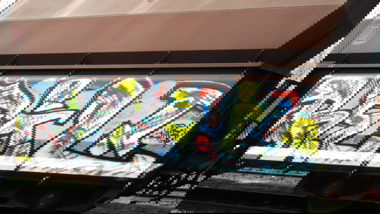 Graffiti Train - Photo by COLLECTOR - Reil, MC (2013)