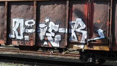 Graffiti Train - Photo by COLLECTOR - Over