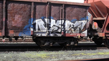 Graffiti Train - Photo by COLLECTOR