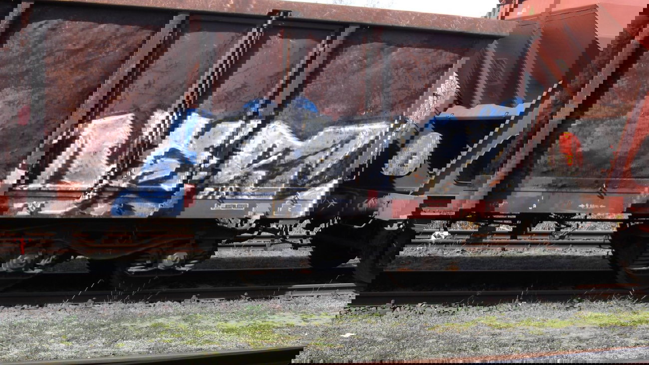 Graffiti Train - Photo by COLLECTOR