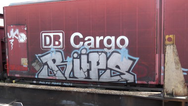 Graffiti Train - Photo by COLLECTOR - Rüps