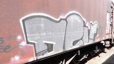 Graffiti Train - Photo by COLLECTOR - DCV