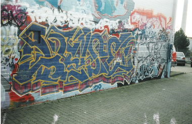Graffiti Wall in Gifhorn - Photo by COLLECTOR - Base, Gifhorn, Wer (1997)
