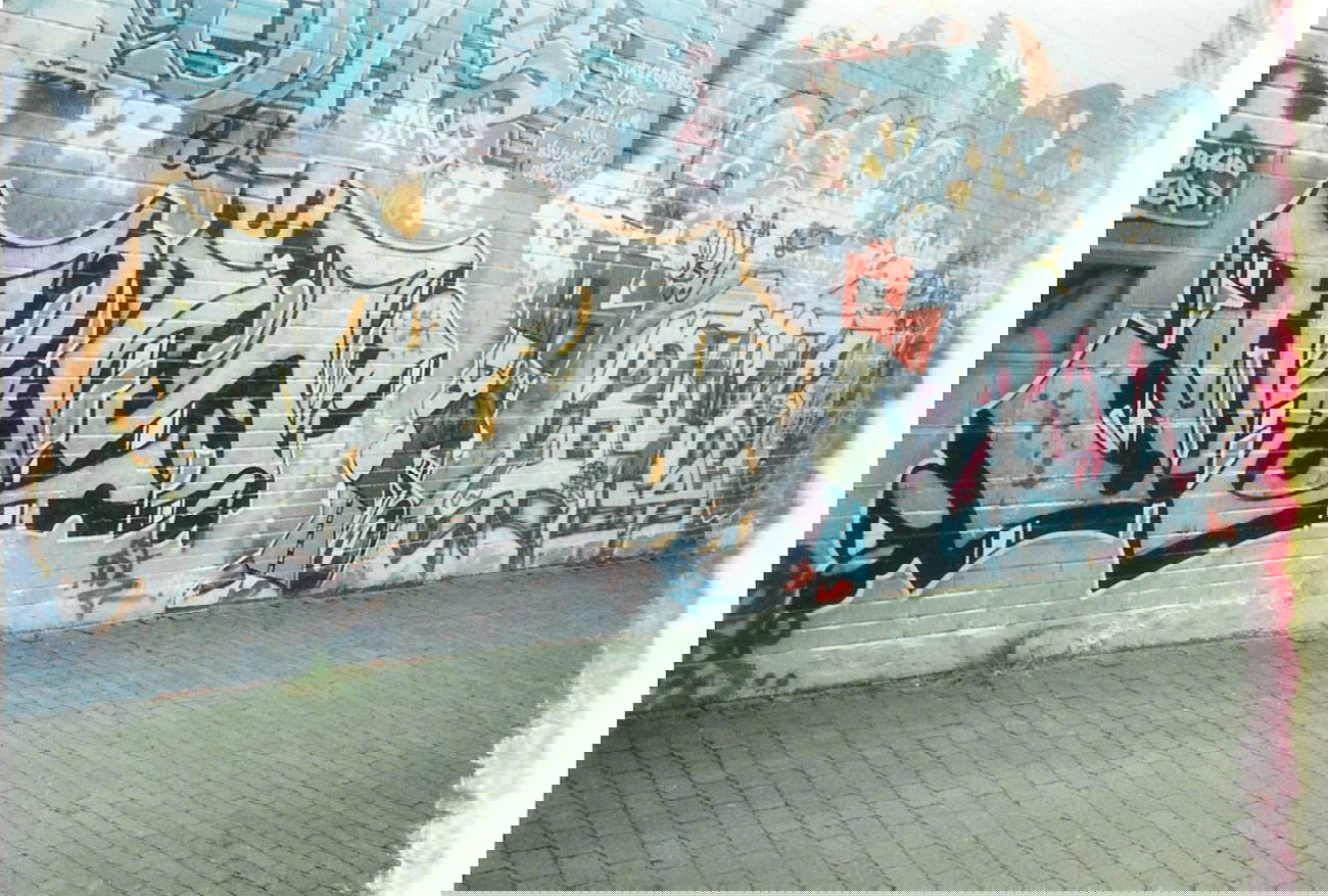 Graffiti Wall in Gifhorn - Photo by COLLECTOR - Fris, BSE, Bok (1997)