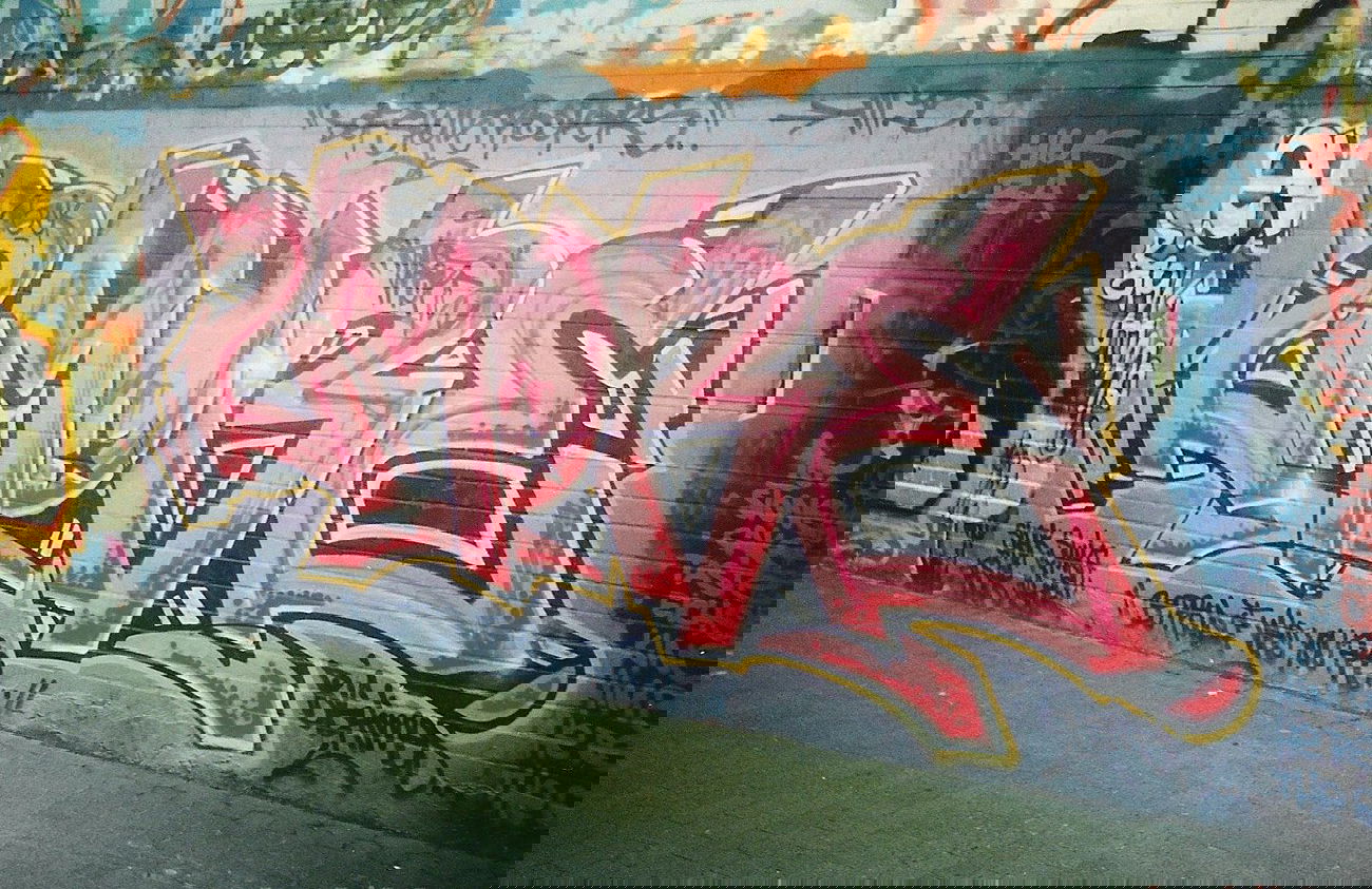 Graffiti Wall in Gifhorn - Photo by COLLECTOR - 2More, More, DSR (1998)