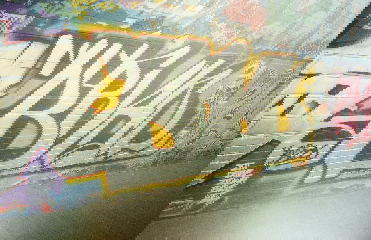 Graffiti Wall in Gifhorn - Photo by COLLECTOR - Brad, 5CK, Gifhorn (1998)