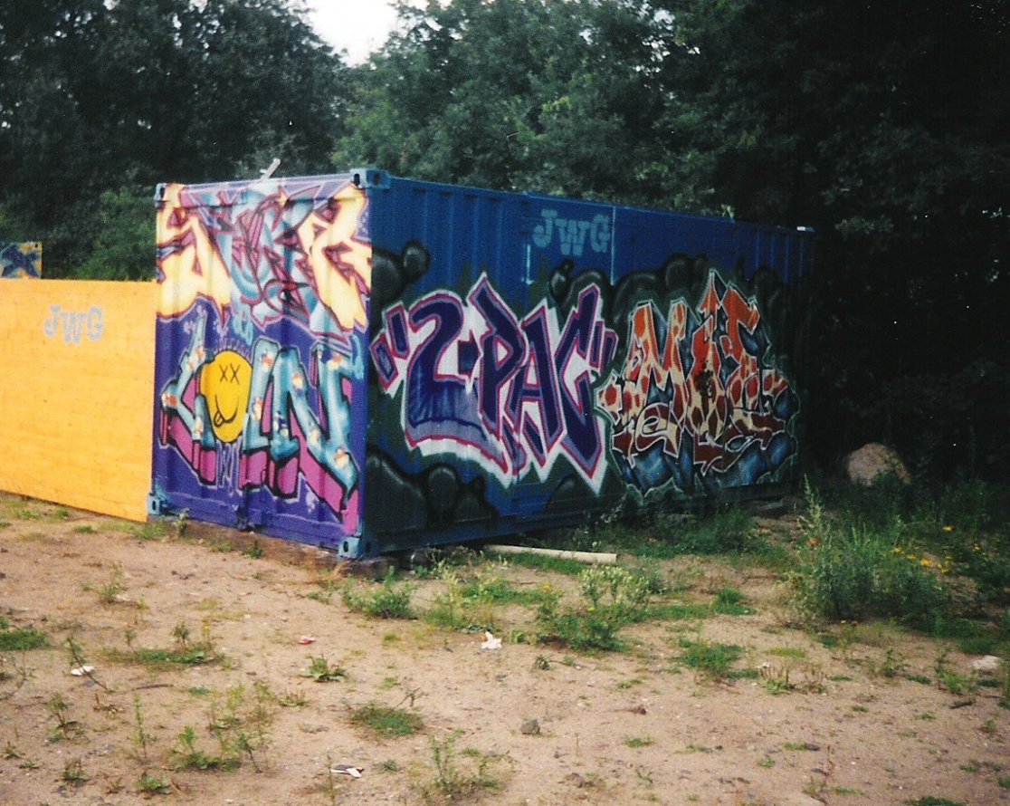 Graffiti Wall in Gifhorn - Photo by COLLECTOR - Stuka, Coin, BSC (1998)