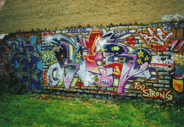 Graffiti Wall in Gifhorn - Photo by COLLECTOR - Ster, Stereo, BSE (2000)