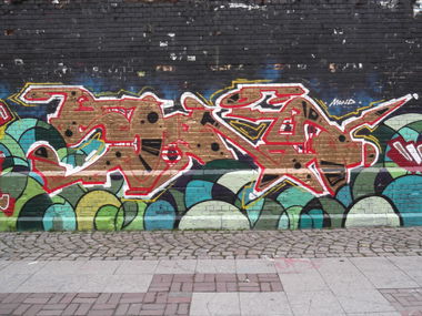 Graffiti Wall in Braunschweig - Photo by COLLECTOR - BOS, Braunschweig, Germany (2012)