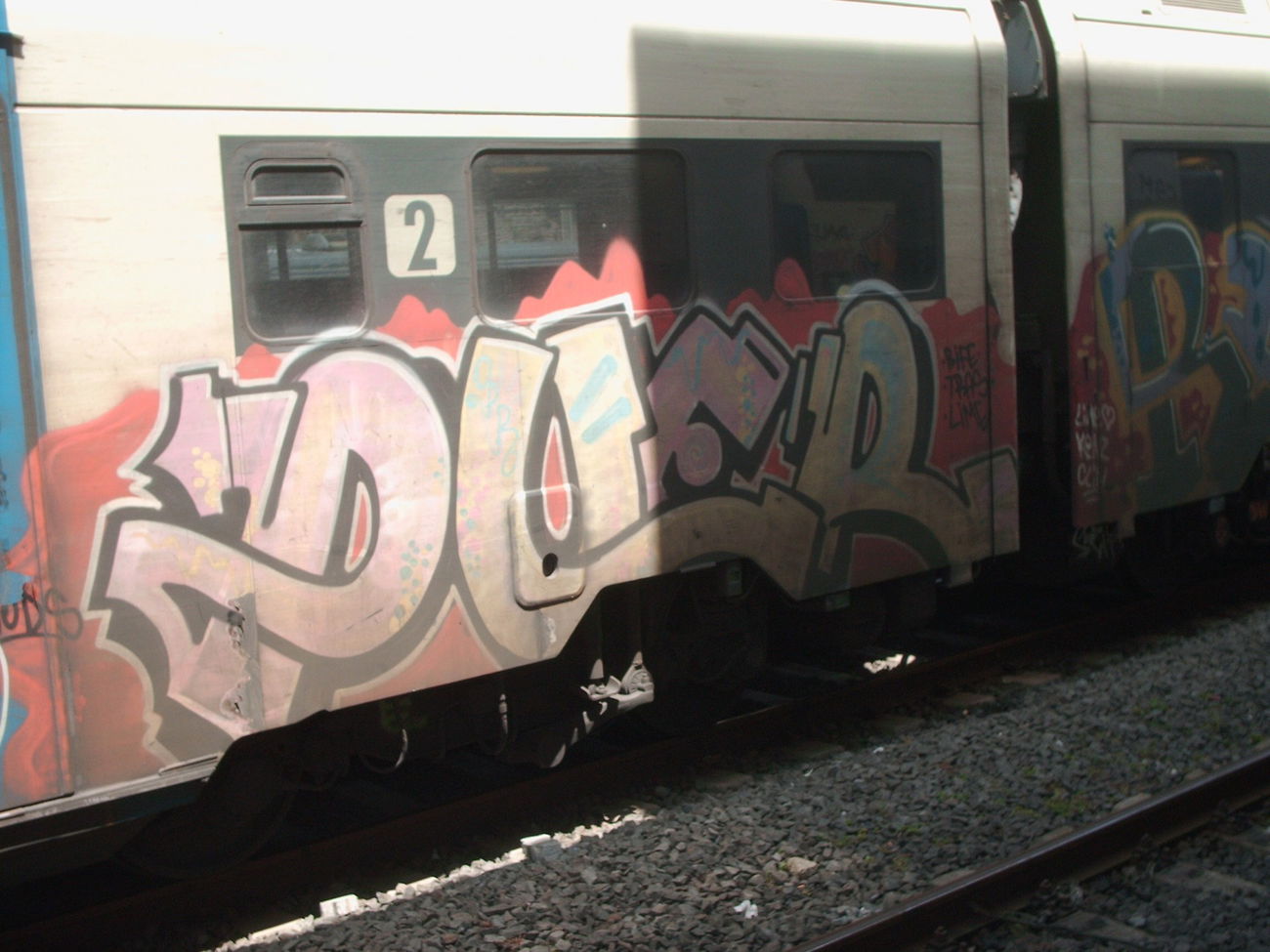 Graffiti Train in Rome - Photo by COLLECTOR - Puer, Rome, Italy