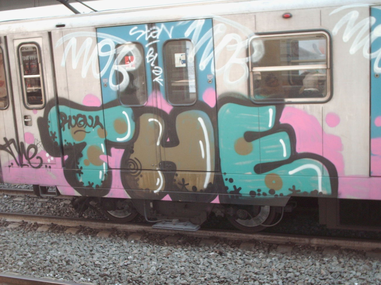 Graffiti Train in Rome - Photo by COLLECTOR - THE, Rome, Italy (2010)
