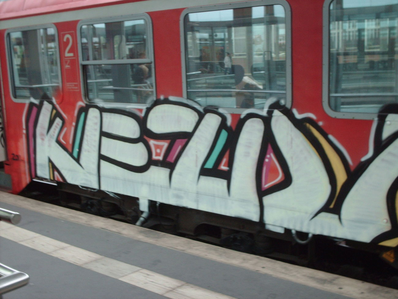 Graffiti Train in Hannover - Photo by COLLECTOR - Hannover, Germany (2011)