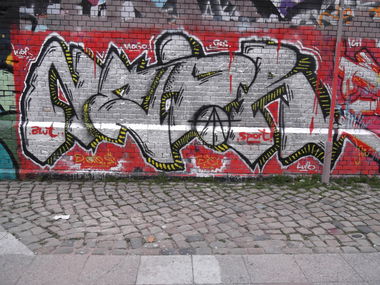 Graffiti Wall in Braunschweig - Photo by COLLECTOR - Neidr, DQ, Braunschweig (2012)