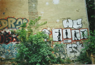 Graffiti Bombing in Berlin - Photo by COLLECTOR