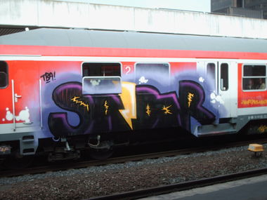 Graffiti Train in Hannover - Photo by COLLECTOR - Spider, TBA, Hannover (2011)