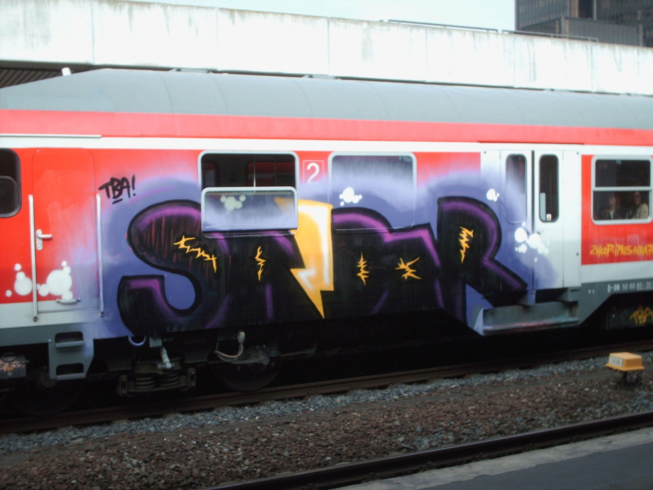 Graffiti Train in Hannover - Photo by COLLECTOR - Spider, TBA, Hannover (2011)