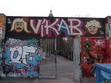 Graffiti Wall in Braunschweig - Photo by COLLECTOR - Vik, Kab, OF (2012)