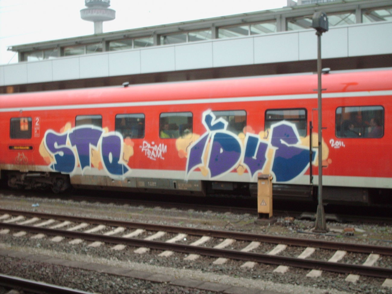 Graffiti Train in Hannover - Photo by COLLECTOR - Ste, Idus, Hannover (2011)