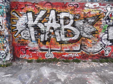 Graffiti Wall in Braunschweig - Photo by COLLECTOR - Kab, Braunschweig, Germany (2012)