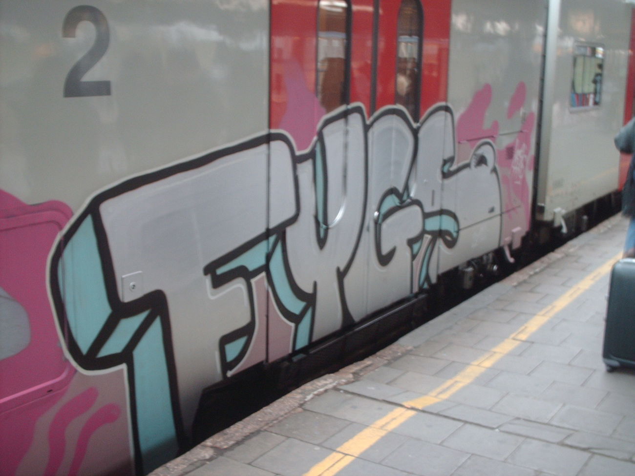 Graffiti Train in Gent - Photo by COLLECTOR - Fygs, Gent, Belgium (2012)