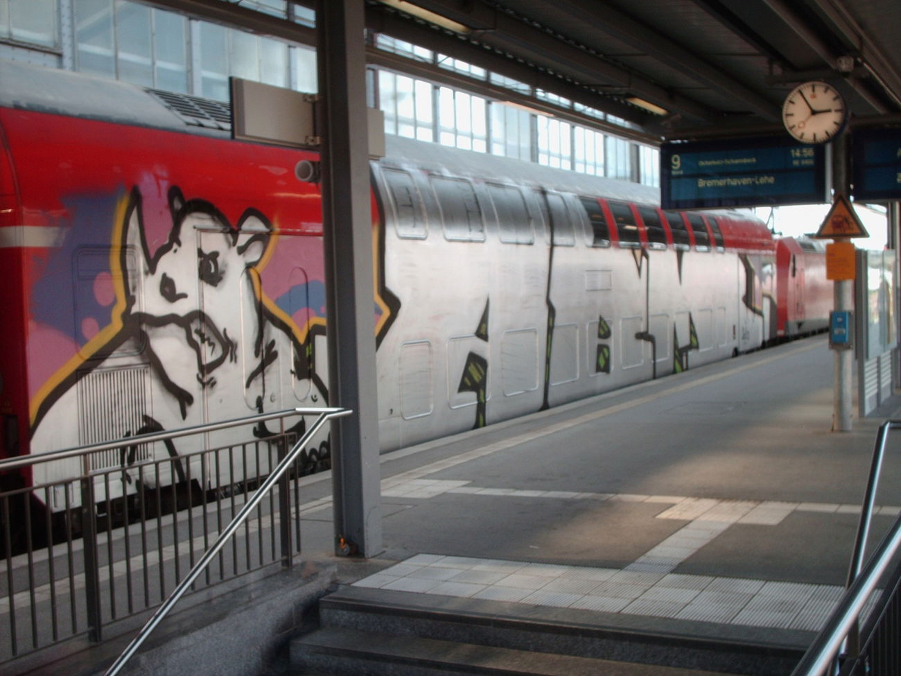 Graffiti Train in Bremen - Photo by COLLECTOR - ABM, Bremen (2010)