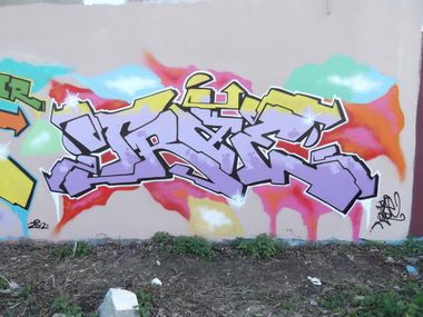 Graffiti Wall in Braunschweig - Photo by COLLECTOR - Trae, SMR, Braunschweig (2012)