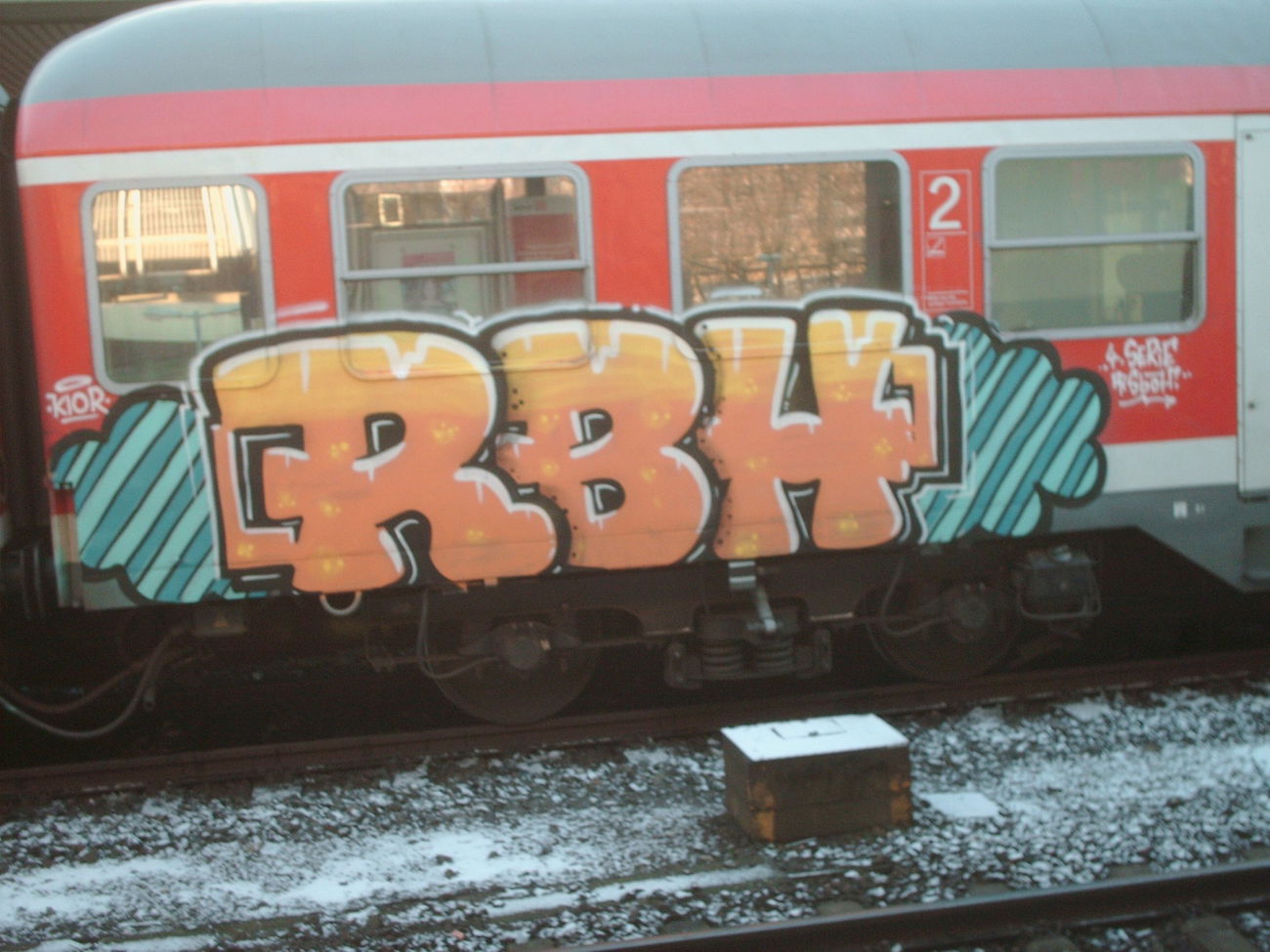 Graffiti Train in Hannover - Photo by COLLECTOR - RBH, Hannover, Germany (2013)