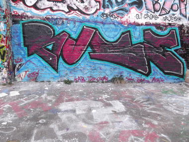 Graffiti Wall in Braunschweig - Photo by COLLECTOR - Ruse, Braunschweig, Germany (2012)