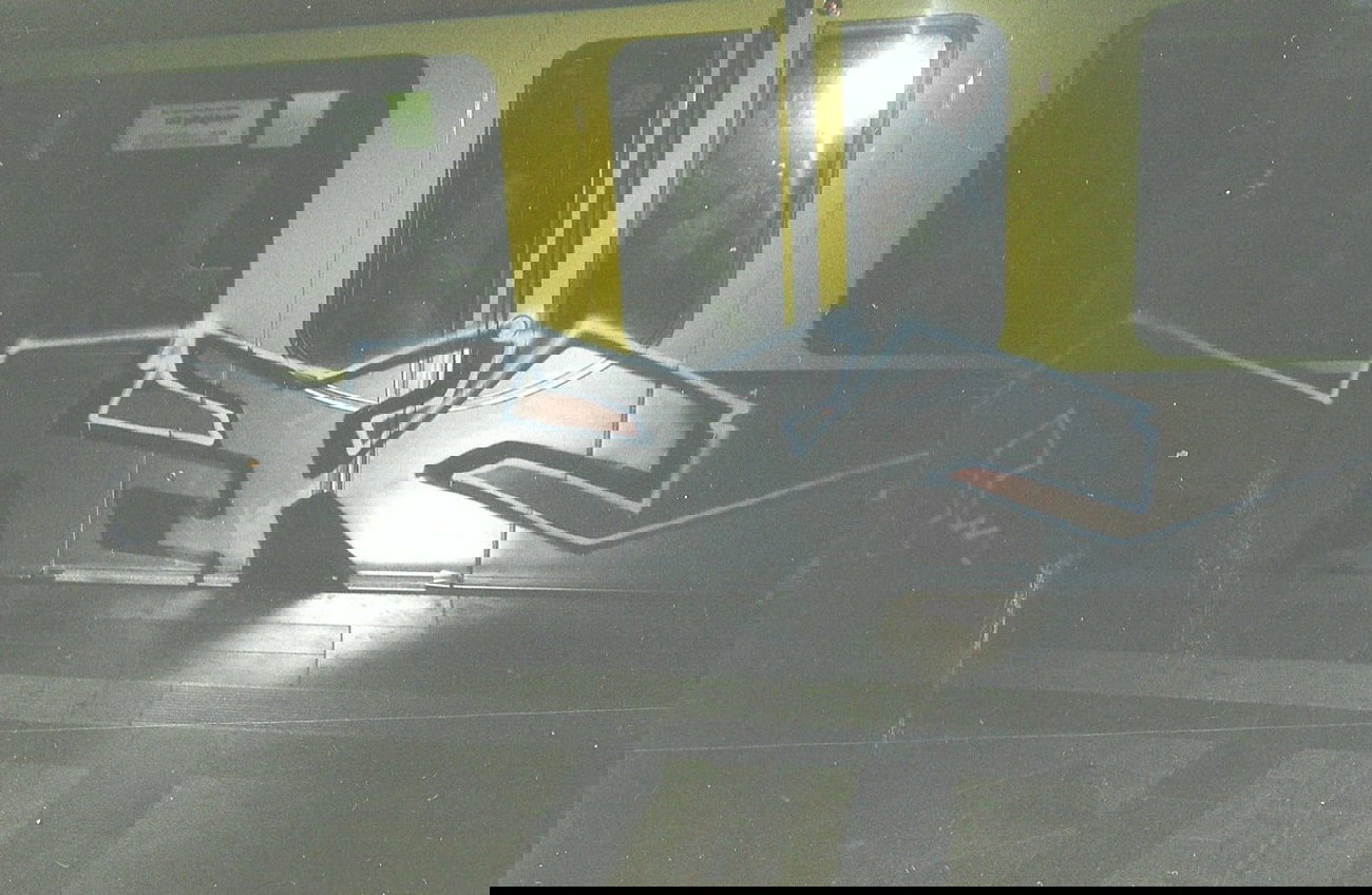 Graffiti Train in Berlin - Photo by COLLECTOR - PKK, Berlin (2000)