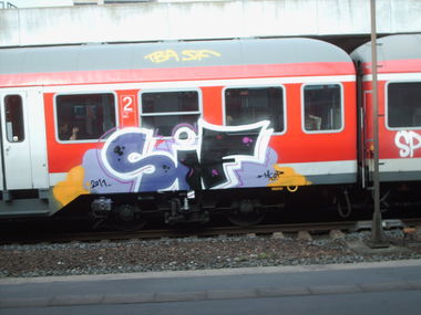 Graffiti Train in Hannover - Photo by COLLECTOR - Sif, Hannover, Germany (2011)