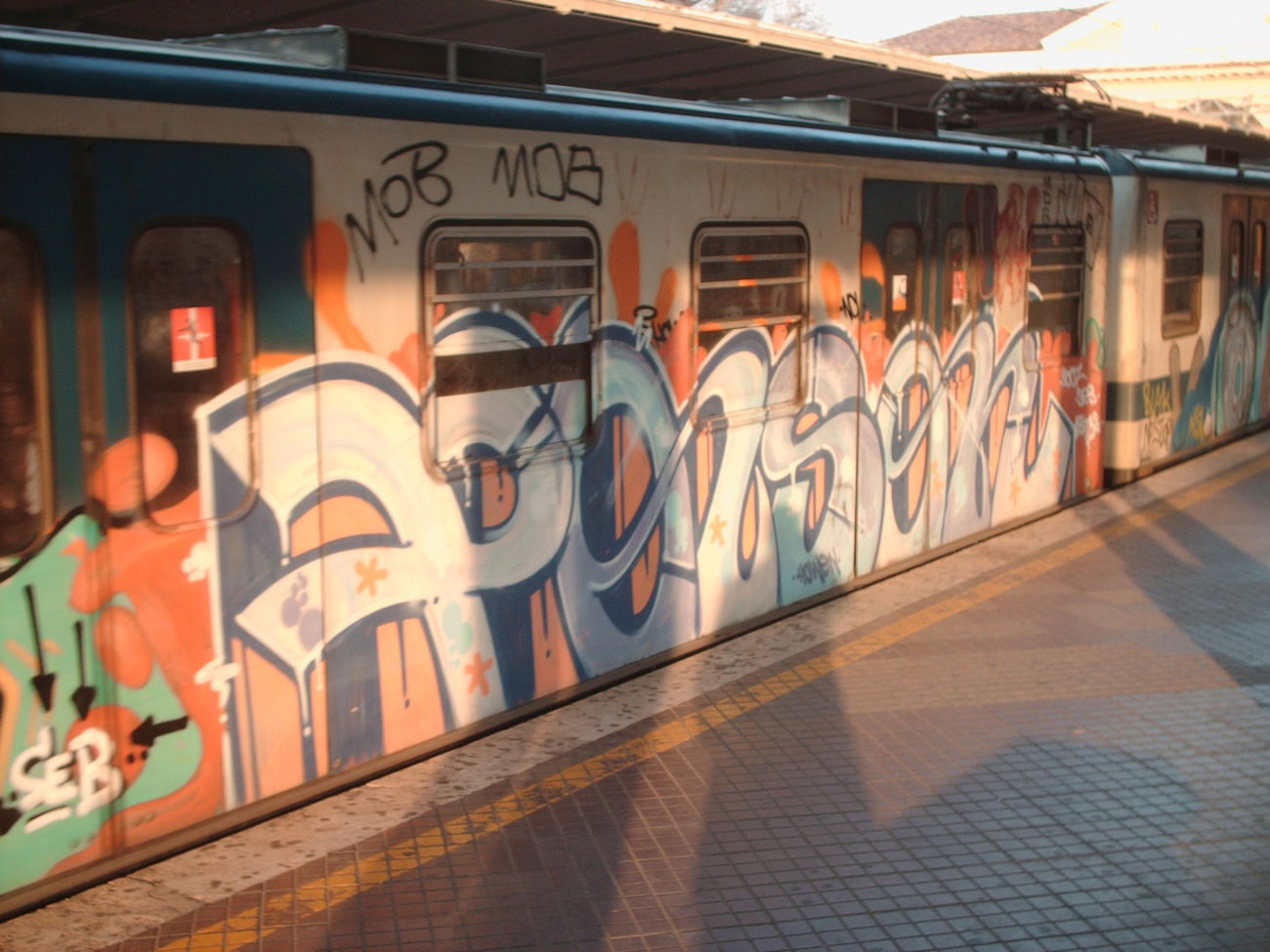 Graffiti Train in ROME - Photo by COLLECTOR - Rome, Italy, Poison