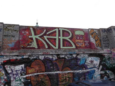 Graffiti Wall in Braunschweig - Photo by COLLECTOR - Kab, LK, TS (2012)