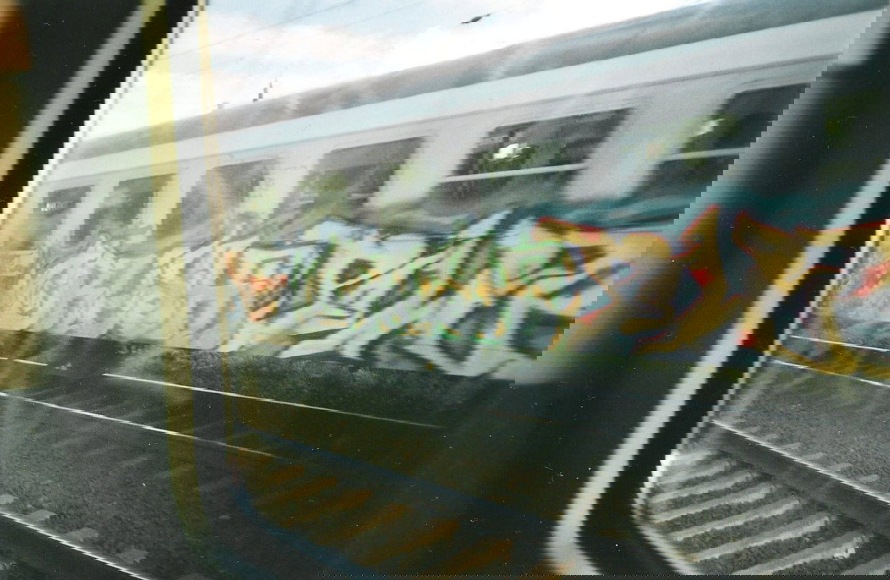 Graffiti Train in Berlin - Photo by COLLECTOR - Crush, Berlin (2003)