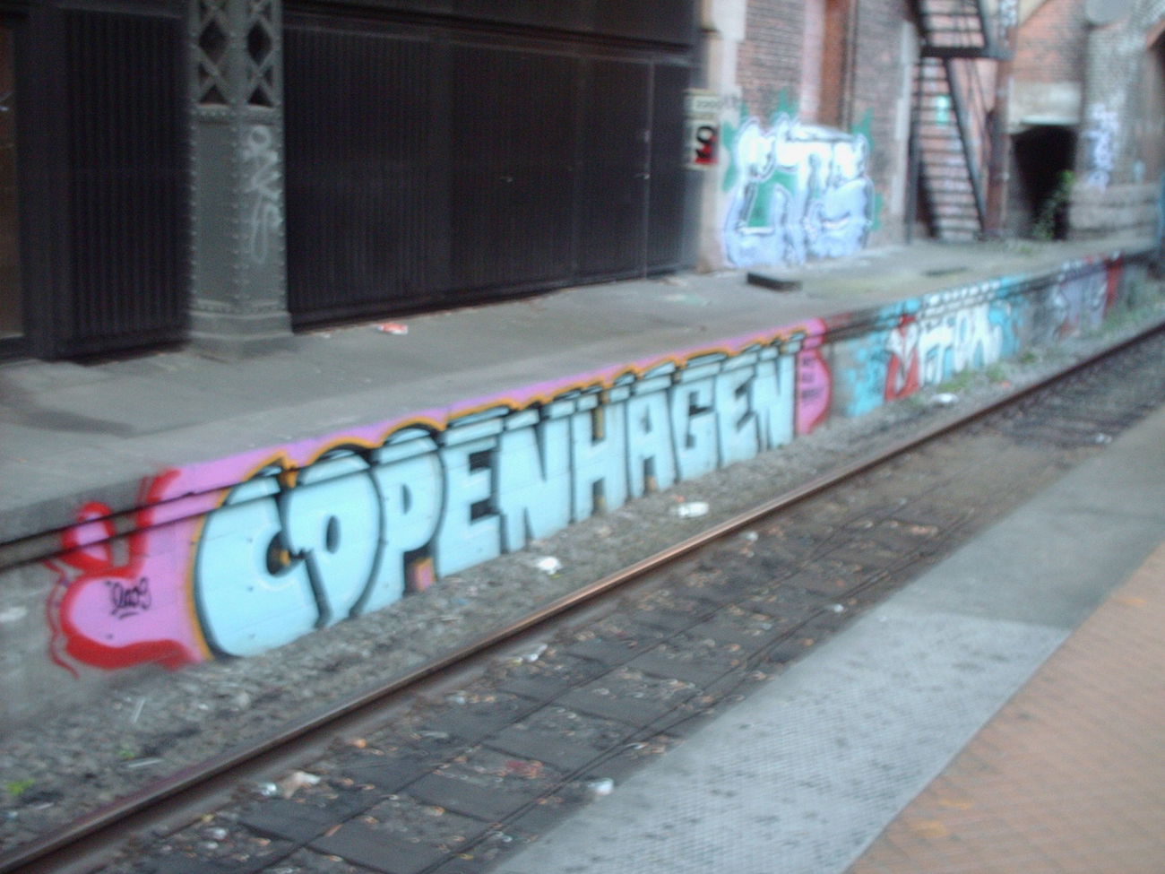 Graffiti Bombing in Copenhagen - Photo by COLLECTOR - Copenhagen, Denmark