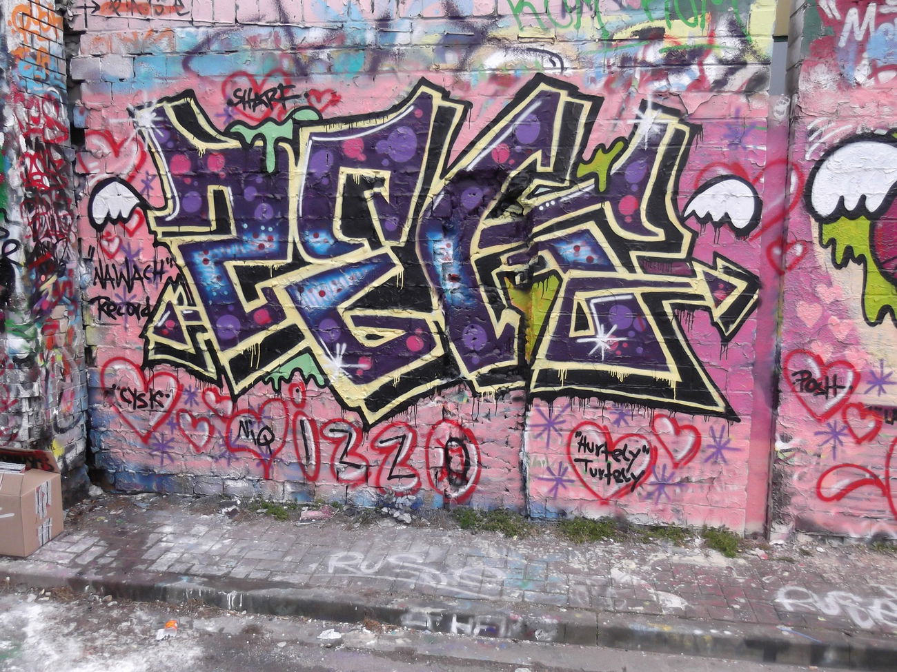 Graffiti Wall in Braunschweig - Photo by COLLECTOR - Zek, Braunschweig, Germany (2012)