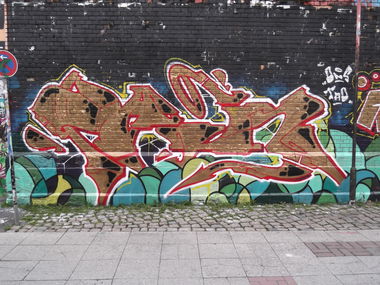 Graffiti Wall in Braunschweig - Photo by COLLECTOR - Pain, DNS, Bionic6 (2012)