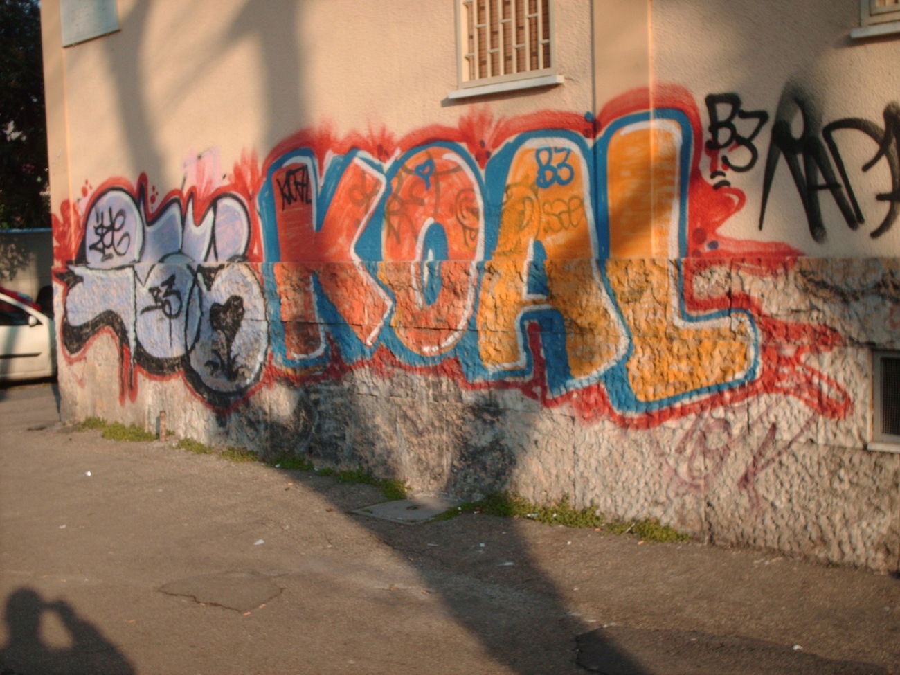 Graffiti Bombing in ROME - Photo by COLLECTOR - Rome, Italy, Koal