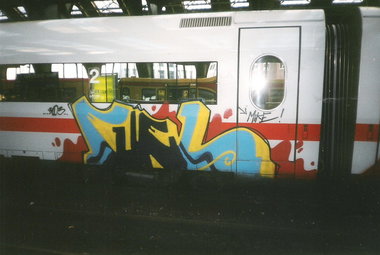 Graffiti Train in Berlin - Photo by COLLECTOR - Fuel (2003)