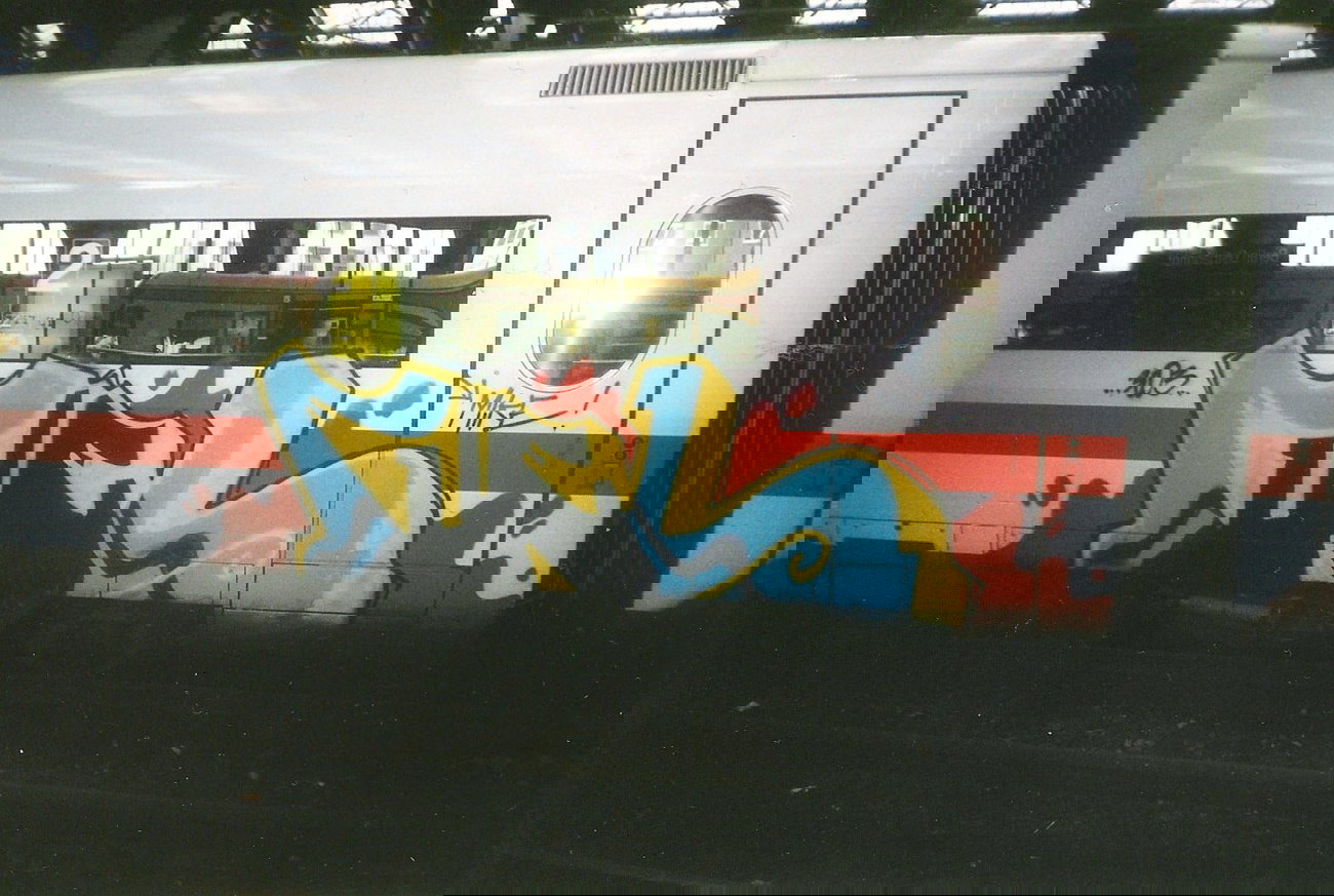 Graffiti Train in Berlin - Photo by COLLECTOR - Fuel (2003)