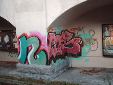 Graffiti Bombing in Copenhagen - Photo by COLLECTOR - CTS, Copenhagen, Denmark (2011)