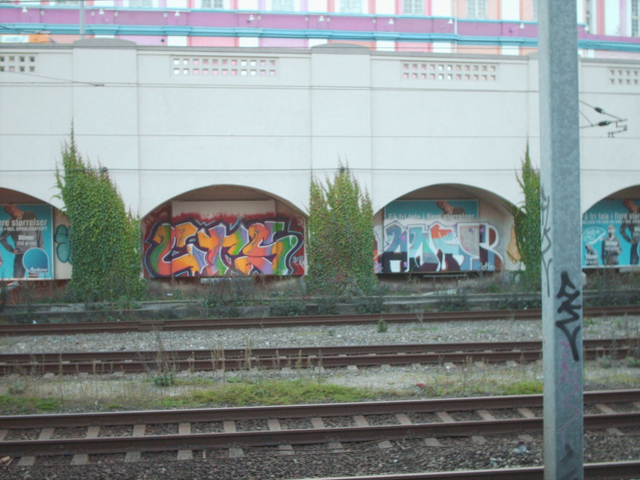 Graffiti Bombing in Copenhagen - Photo by COLLECTOR - CTS, AODS, Copenhagen