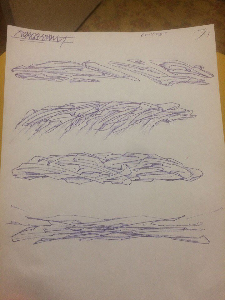 Graffiti Sketch in Настройка Расположения - Photo by COROBFORM