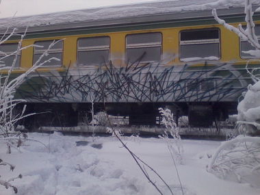 Graffiti Train in Настройка Расположения - Photo by COROBFORM