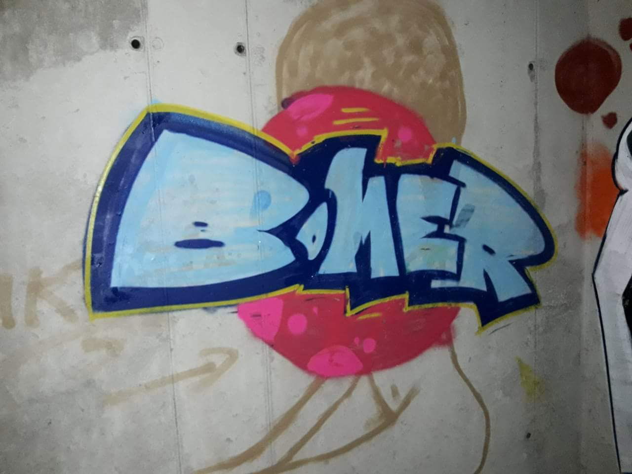 Graffiti Wall - Photo by CRIME22 (2017)