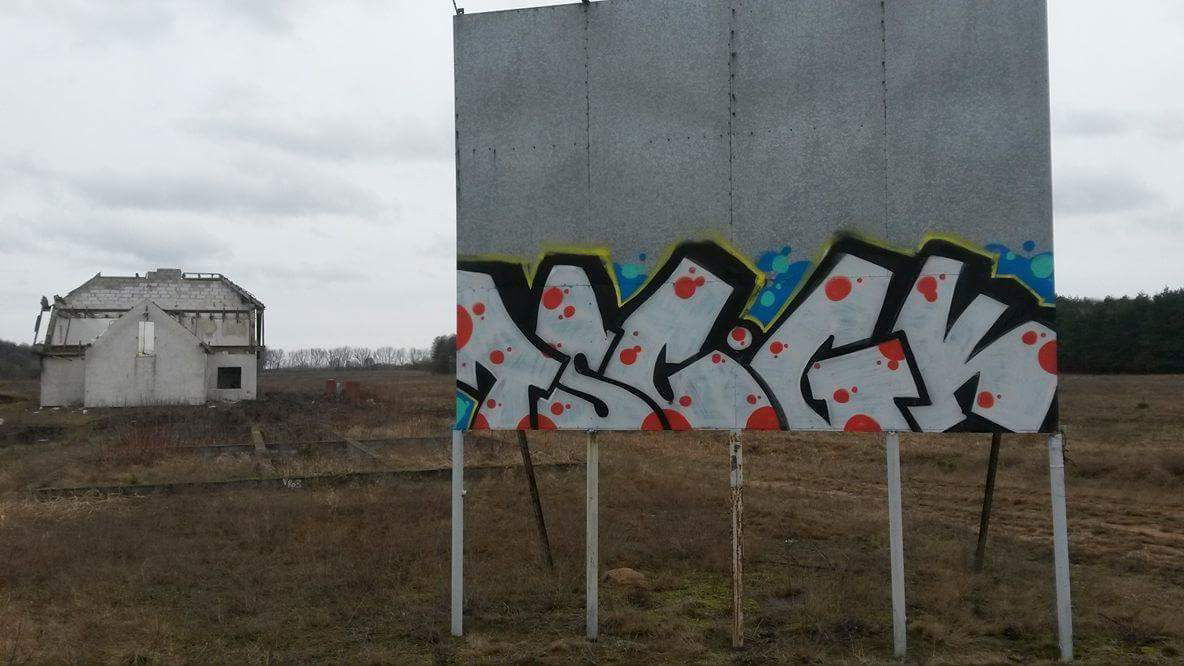 Graffiti Wall - Photo by CRIME22