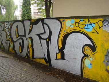 Graffiti Wall - Photo by CRIME22 - TSC, GK