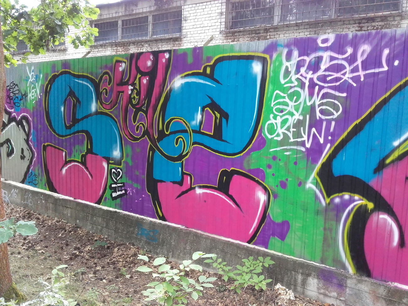 Graffiti Wall - Photo by CRIME22 - SkilZ, TSC